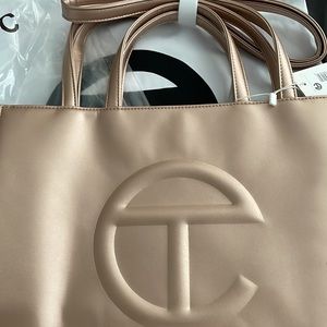 Brand New Medium Telfar Copper Shopper Bag